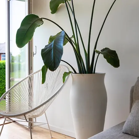 Oplev Lys & Liv I Norresundby: Charmerende Havelejlighed Med Gratis Parkering! Apartment Nørresundby